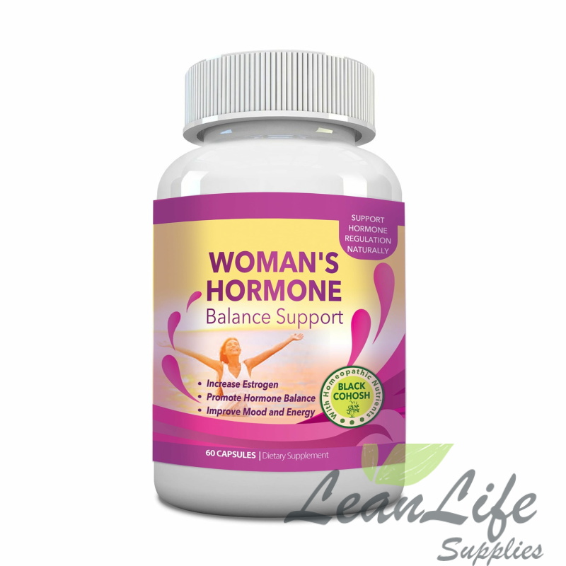 leanlifesupplies Totally Products Woman's Hormone Body Balance and Menopause Support 1375mg Natural Herbal Supplement 1-bottle