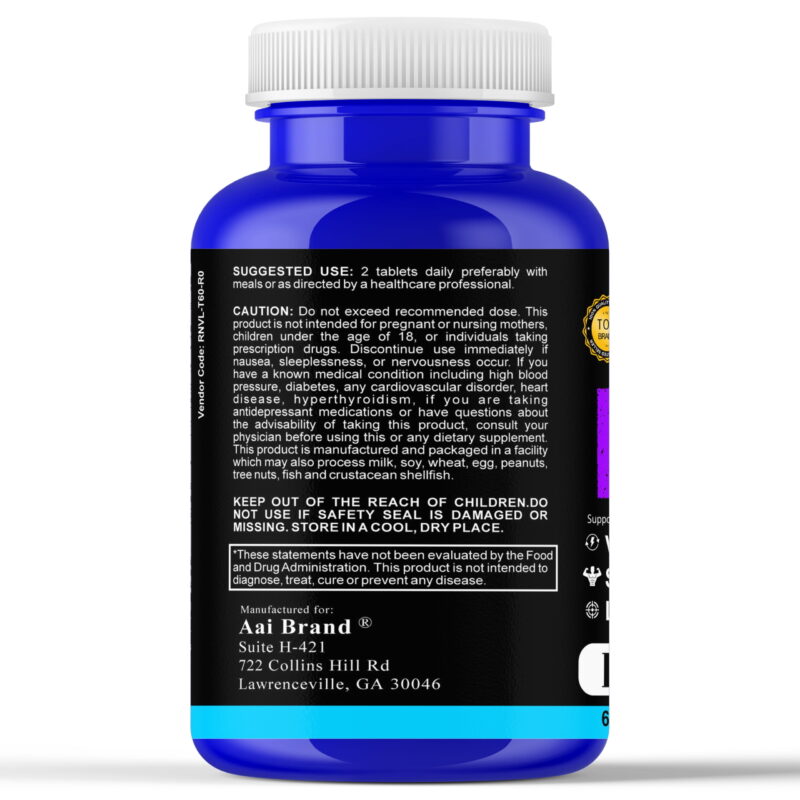 leanlifesupplies Got2BHRD Plus Premium Male Testosterone Booster, Boost Energy, Muscle Growth and Vitality 60 Tablets