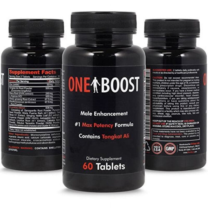 leanlifesupplies One Boost Testosterone Booster For Men & Women - Libido, Energy & Overall Well-Being, 60 ct.