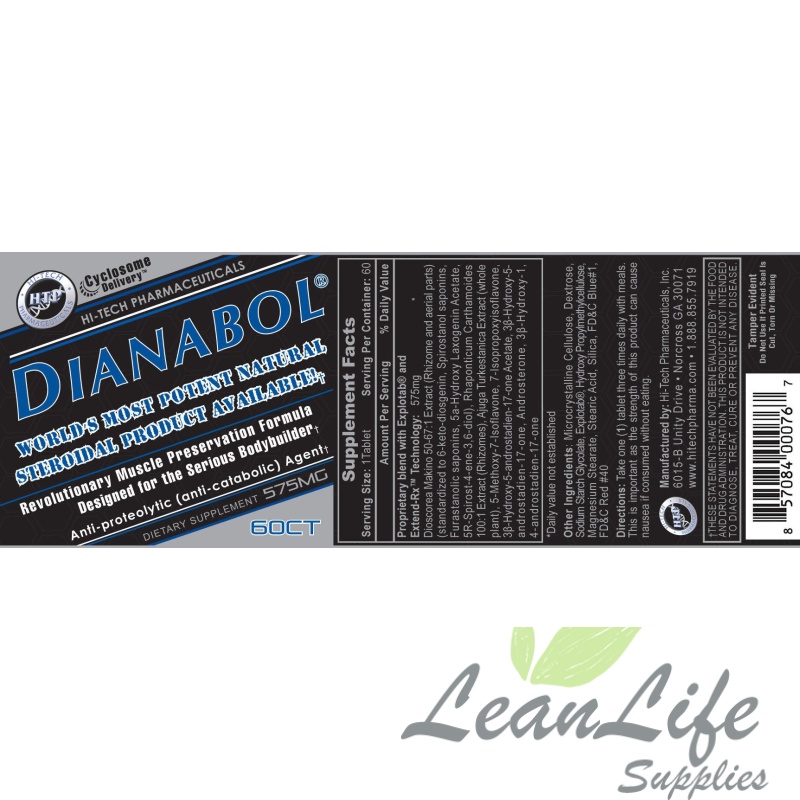 leanlifesupplies Dianabol: Ultimate ProHormone for Muscle Growth & Performance