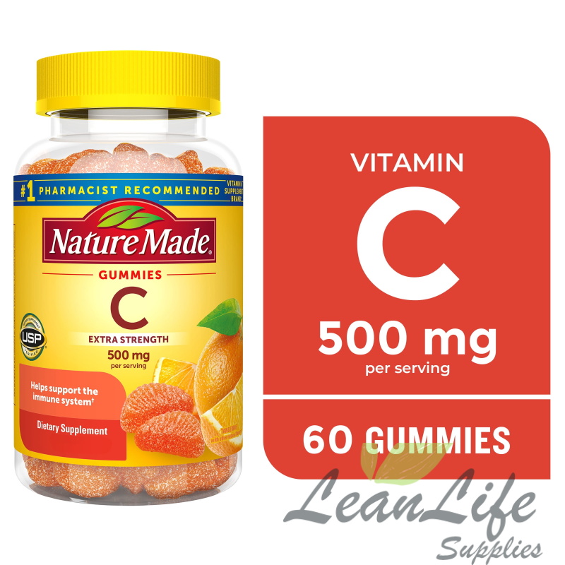 leanlifesupplies Nature Made Extra Strength Dosage Vitamin C 500 mg Per Serving Gummies 60 Count fe8bc314 0035 4636 a7cc 632e1f8b45db.5394a011f4b308781859ca36dee2d041