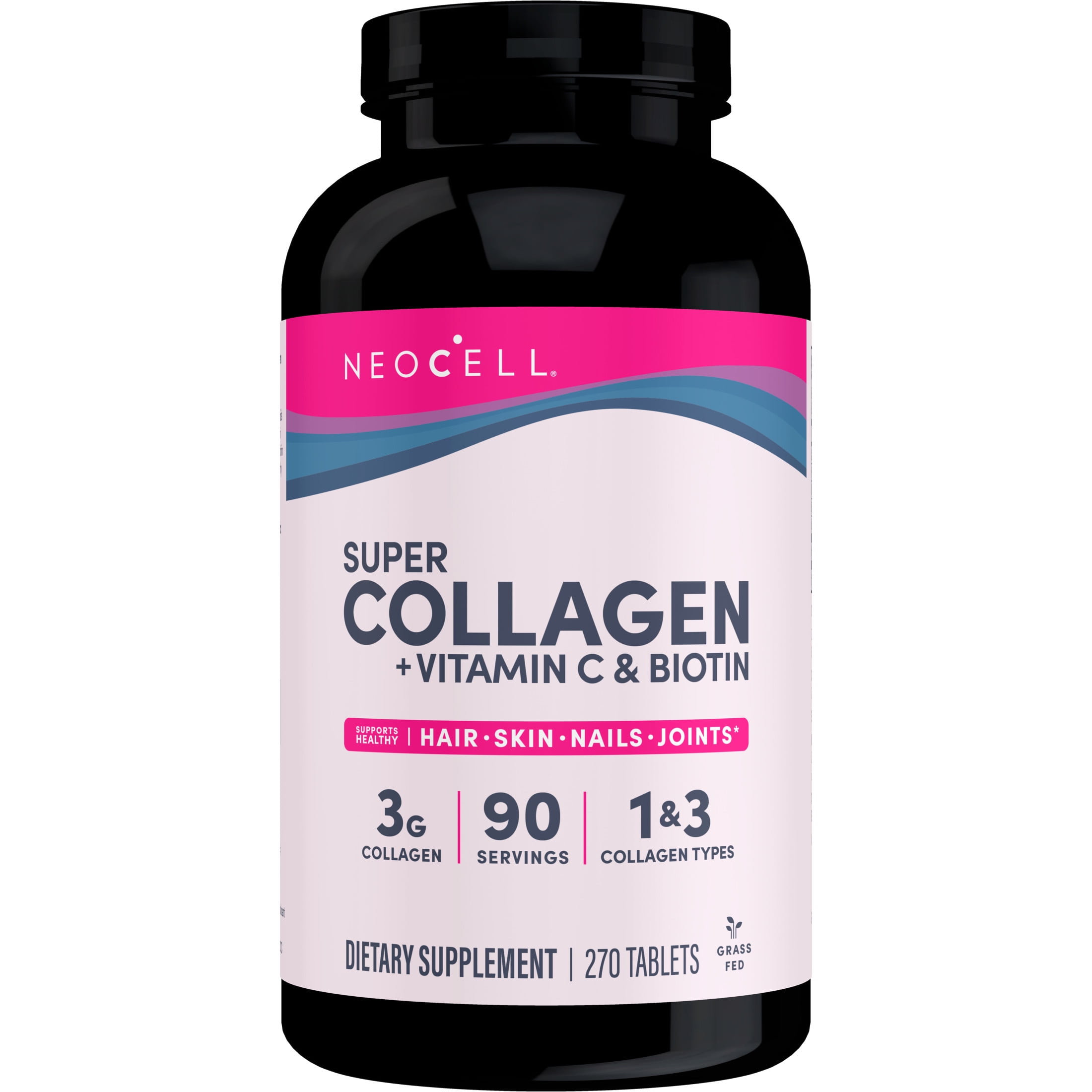 leanlifesupplies NeoCell Super Collagen Vitamin C Biotin for healthy hair beautiful skin and nail support Dietary Supplement 270 Tablets 4f1dd188 b2f8 4915 b914 76ce9891a829.d89c6548ba2cf8a02ed28eea62adfebb