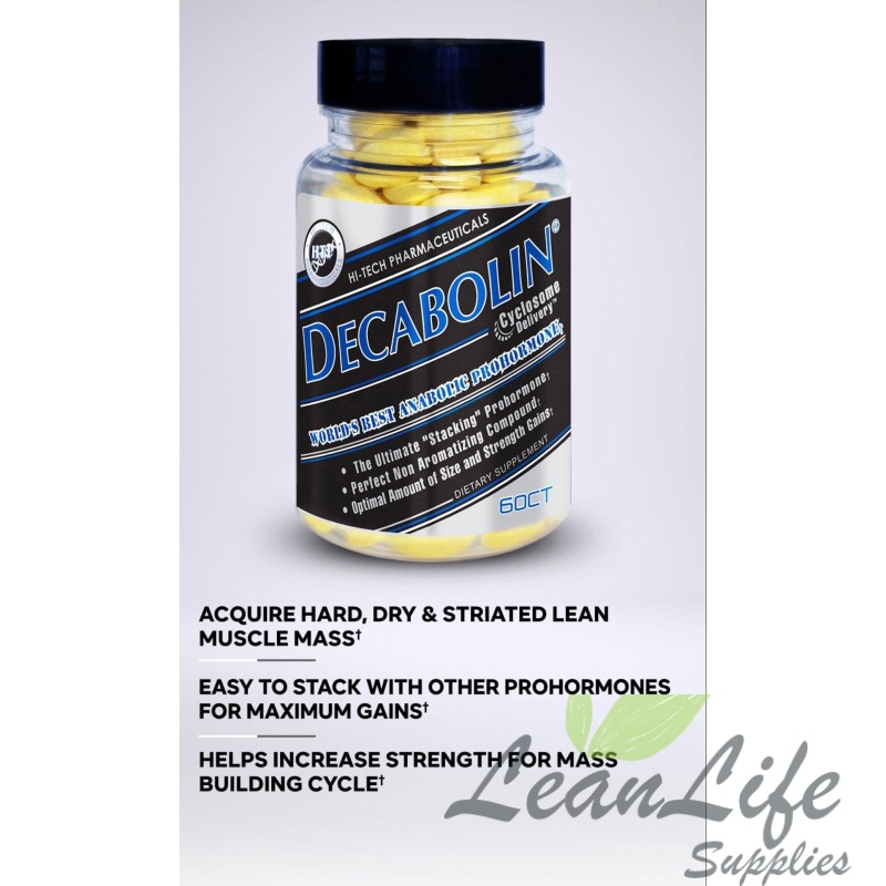 leanlifesupplies Hi-Tech Decabolin: Powerful Anabolic Supplement for Growth